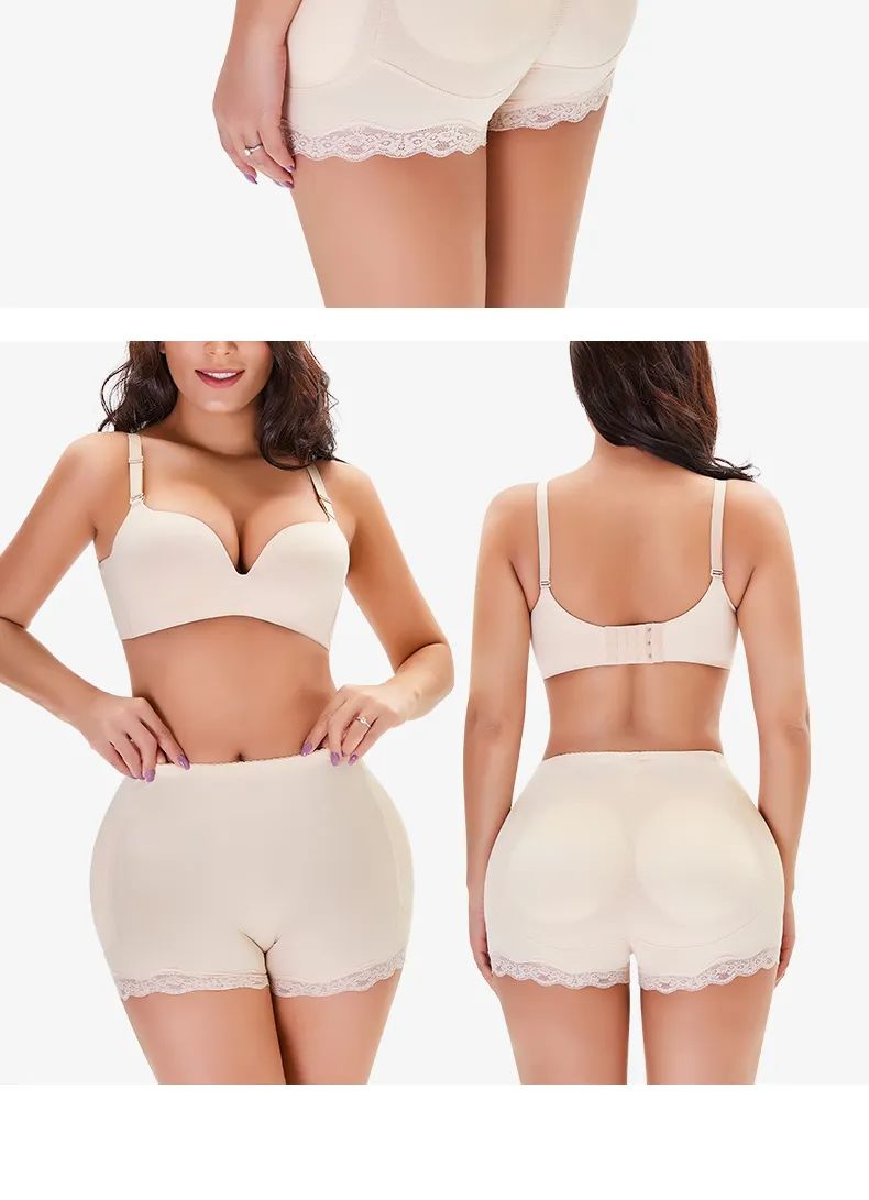Women Butt Lifter Panty Fake Buttock Body Shaper Padded Underwear Lady Lift Bum High Waist Tummy Control Hip Panties