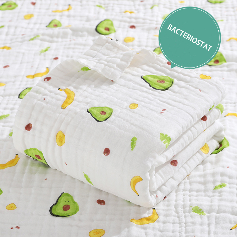 100% Cotton Baby Bath Towels 6 Layers Gauze Towel Newborn Bathrobe Infant Toddler Washcloth Boy Girl Bathroom Blanket Baby Towel