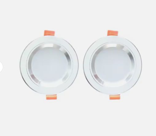 2PCS/BOX LED 220V Downlight 3 Colors Pin Light LED Ceiling Light Discolourable 3W Spot LED Recessed Mounted Bedroom
