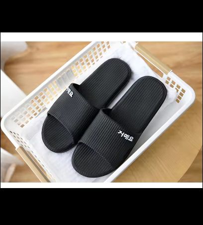 Summer women man comfortable home bathroom PVC slides slipper sandals