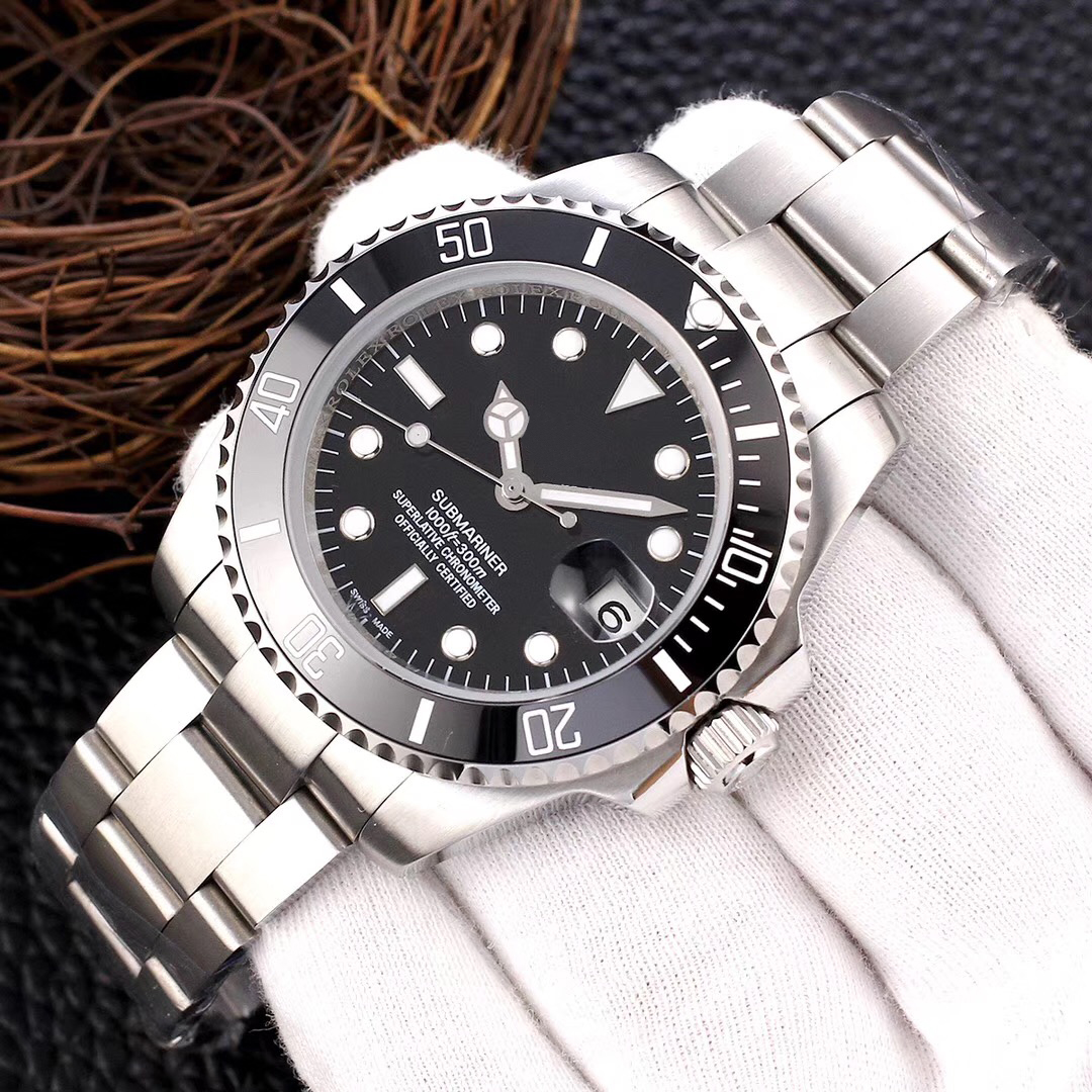European and American fashion men's watch water ghost series diving watch steel band quartz watch