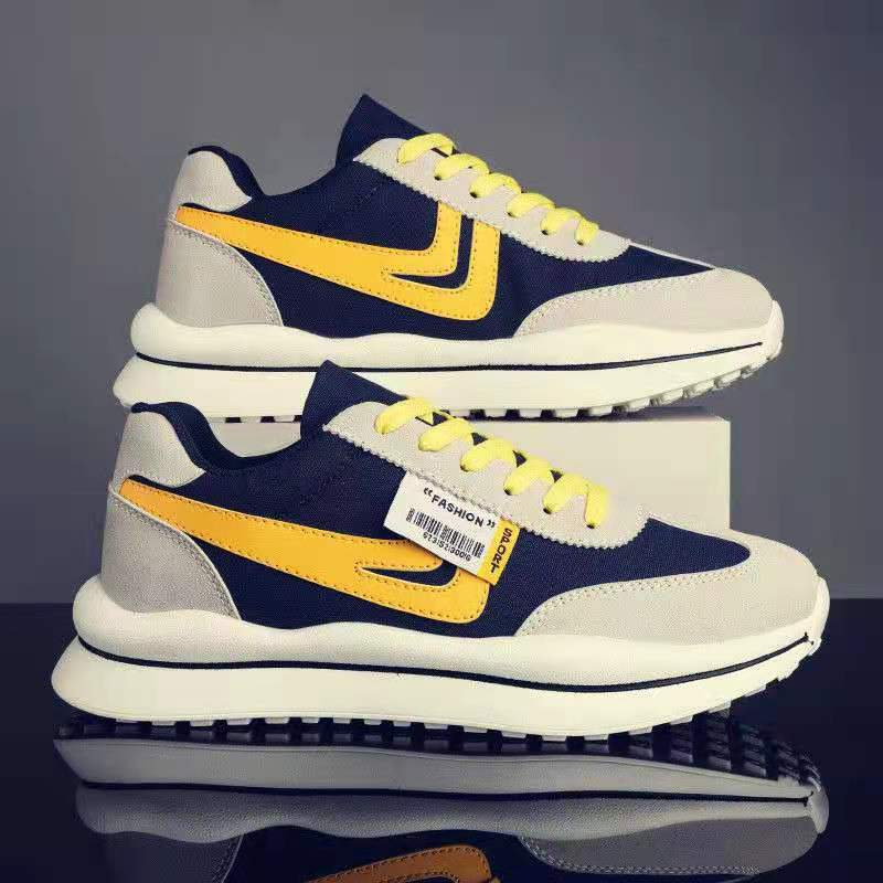 HM-101 Men's New Fashion Breathable Soft Soles Running Shoes Comfortable Casual Shoes