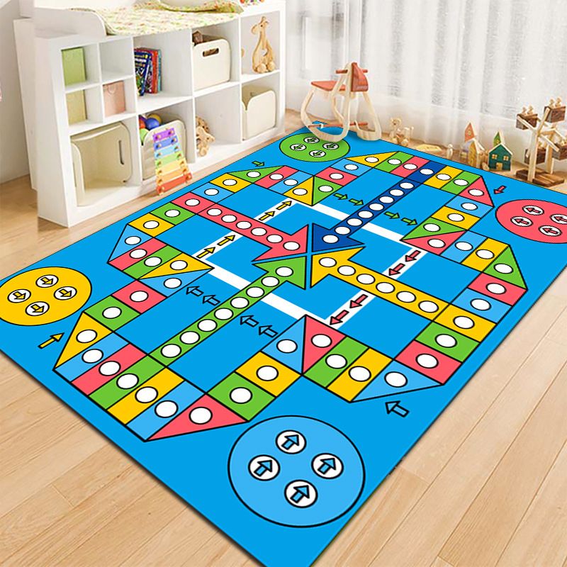 Cartoon Flying Chess Carpet Game track bedroom bedside blanket Sofa, coffee table, carpet CRRSHOP floor mat free shipping