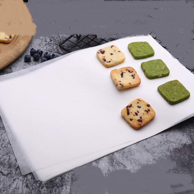 Barbecue paper grill paper oven mat paper grease absorbing paper steamer baking paper silicon grease paper rectangular electric baking pan baking fish paper