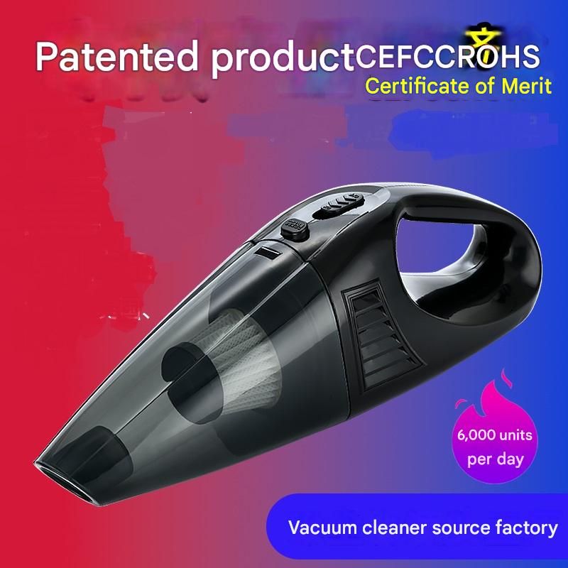 High Power Wireless Charging Car Vacuum Cleaner Handheld Wet Dry Dual Use Portable Home Car Mini Vacuum Cleaner
