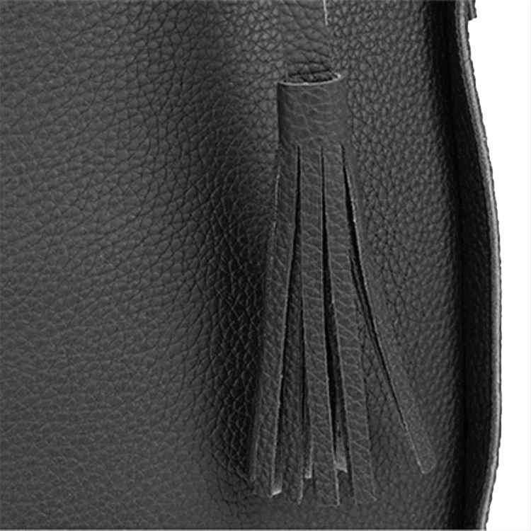 NANO Bags Ladies bags Women Bag Tassel Slung Shoulder Bag Four-Piece Tote Cross-body Cover Black 4Pcs/Box