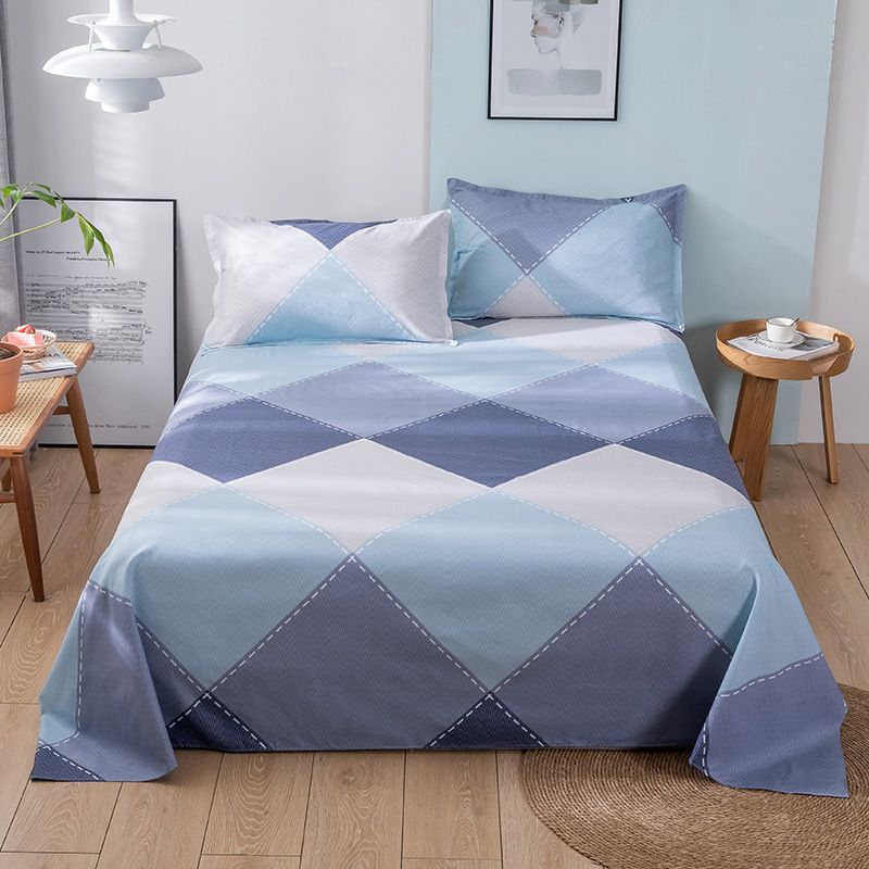 Washed cotton and brushed bed sheets soft comfortable Resistant to dirt Easy to clean Bed Sheet free shipping 120*230CM,150*230CM,180*230CM,200*230CM bedspread sheet bedclothes