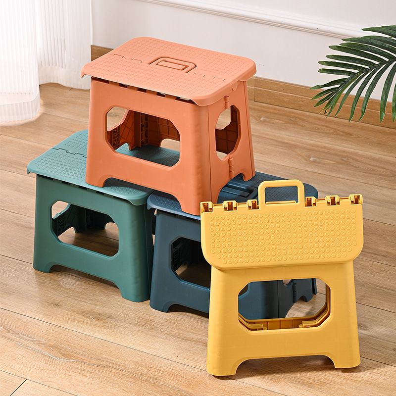 zdd003 Portable Plastic Folding Stool Outdoor Fishing Stool Small Stool Kindergarten Children's Bench Adult Low Stool Folding Stool