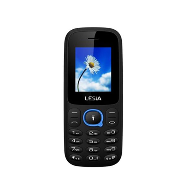 Lesia Prime-Mini Feature Keypad Phone - Dual Sim Card - RAM, ROM: 32MB - Connectivity: Wireless FM, Bluetooth - 800mAh Strong Long-lasting Battery
