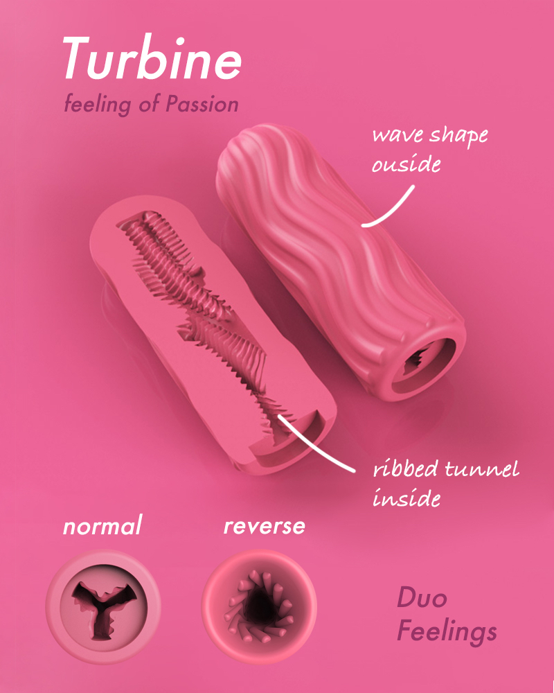 Sex Toy for Men, Adult Toy, Portable Masturbator, Male Masturbation Toy, Manual Sucking Extrusion Stroker, Pocket Pussy, Tunnel Stroker, Vagina Textured, Two Sides
