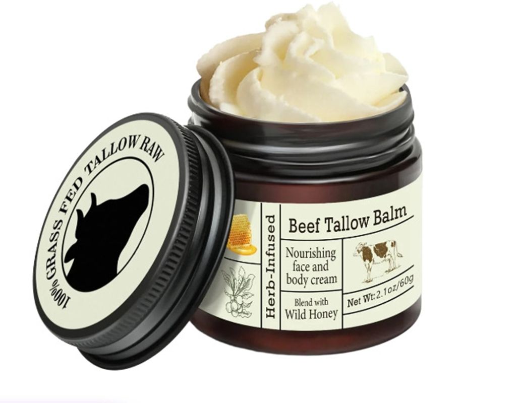Beef Tallow Balm Deep Moisturizing Repairing Barrier Damage Body Lotion