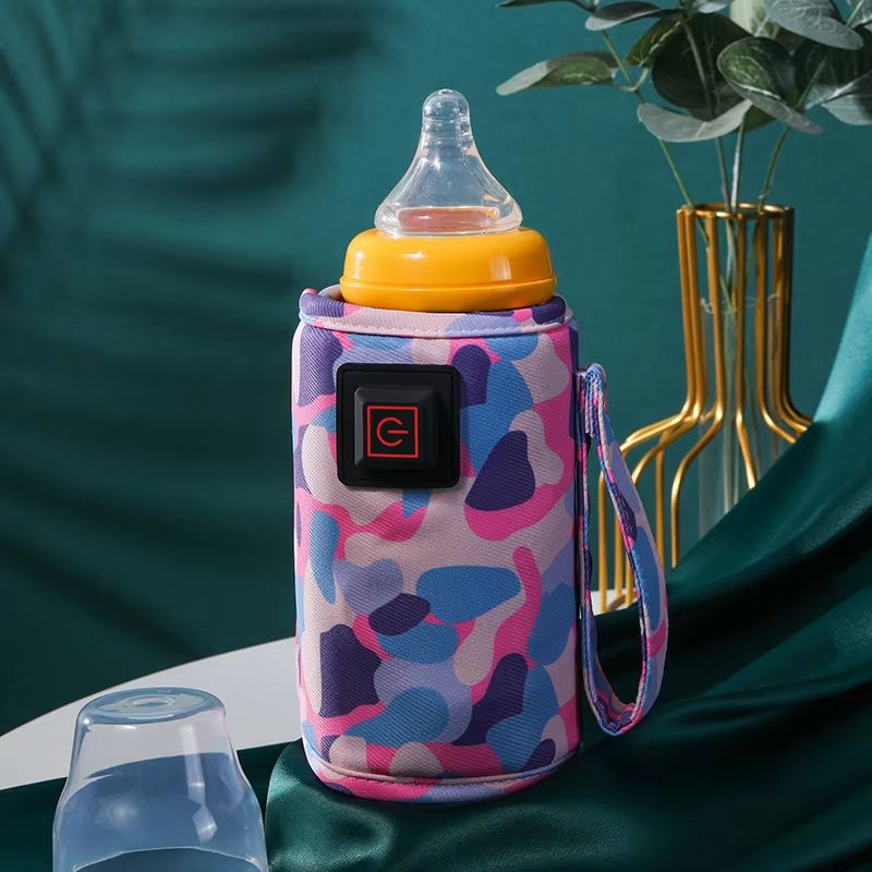 Baby Bottle Warmer 3-speed adjustment Baby Bottle Cup Warmer Car Portable USB Bottle Warmer Baby and Children Outdoor Travel Bab