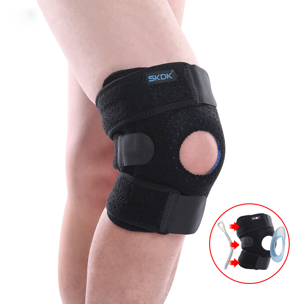 H16 1PC Sport Compression Elbow Knee Pad for Fitness Running Cycling Joint Brace Protection Pressure Tape Adjustable Muscle Kneepad