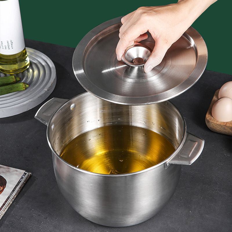 



304 food grade stainless large capacity steel high temperature resistant steel basin kitchen oil filter tank
