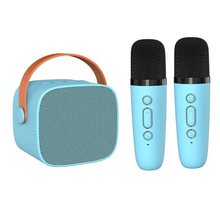 K1 spot P2 portable Bluetooth karaoke speaker with microphone, split type speaker microphone, children's home KTV set