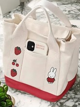 Japanese Thousand Layer High-end Canvas Bag Multi-Separation Handbag Women's 2024 New Japanese Class Handbag Tote Bag