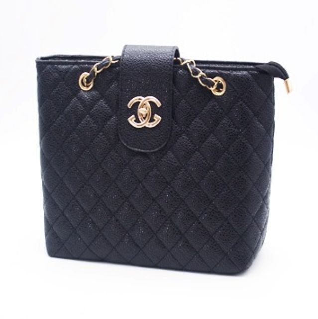 Ladies new trendy embossed croc skin pattern design gold chain luxury handbag