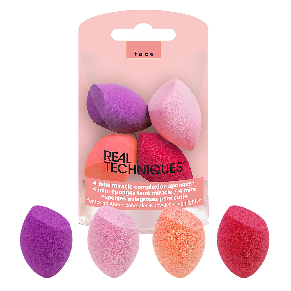 Complexion Sponge Makeup Blender, Set of 4 Beauty Sponges