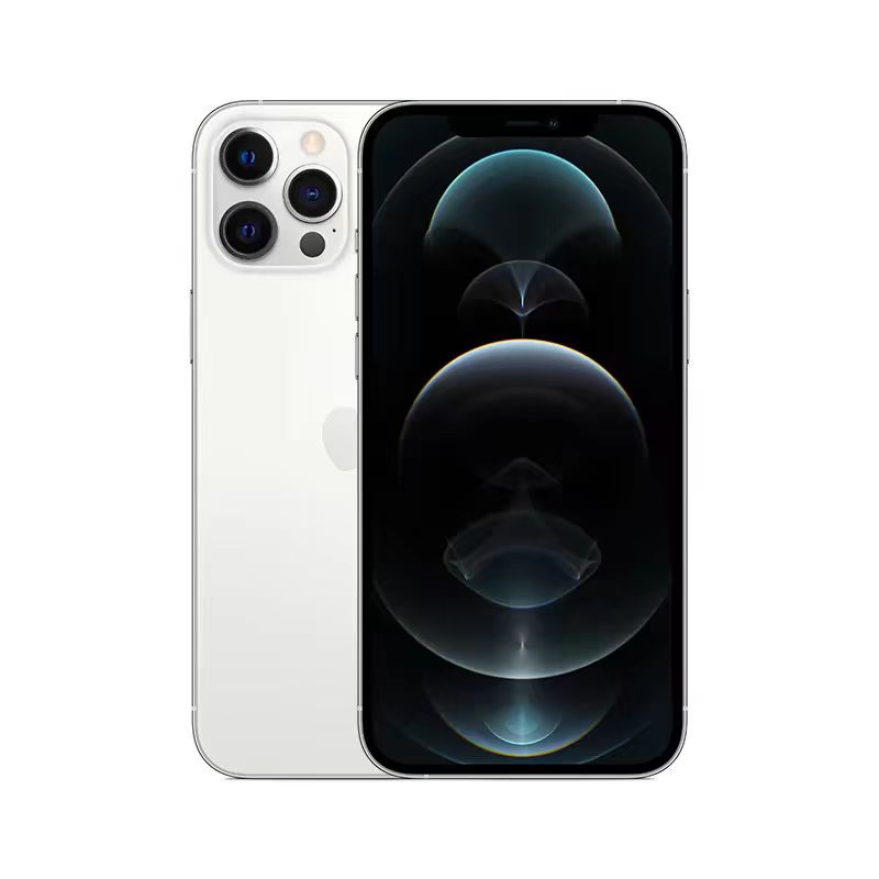 Apple iPhone 12 Pro max,ios A14 Bionic,RAM 6GB,12 MP,(128GB/256GB/512GB)3687mAh,Fully Unlocked【Low price on the Internet】Silver