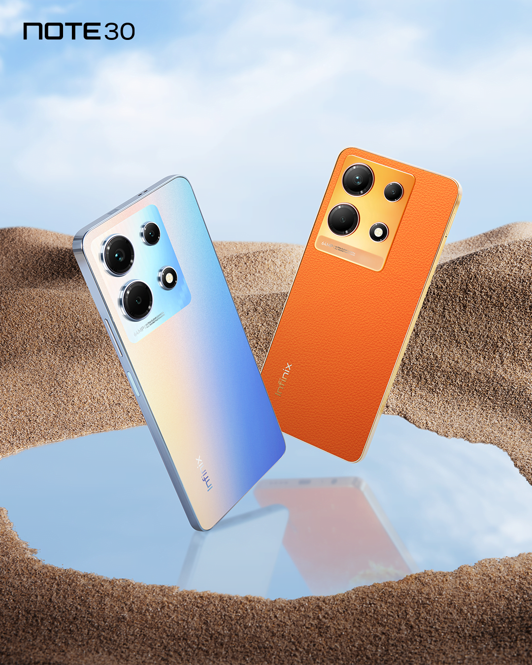 Infinix Note 30 pro 4G (256 GB) + (16 GB RAM)- Magic Black