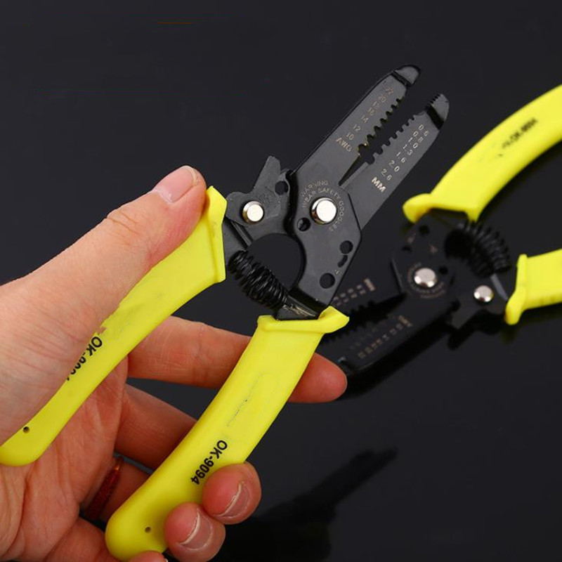 Wire stripper press stripper