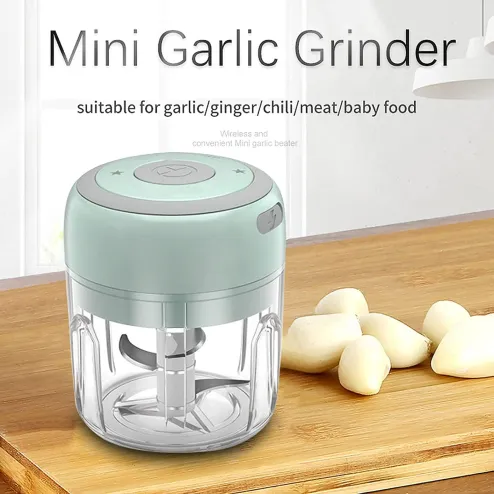 Electric Cordless Food Chopper, Mini Food Processor Garlic Masher Food  Blender Nut Chopper For Meat Chili