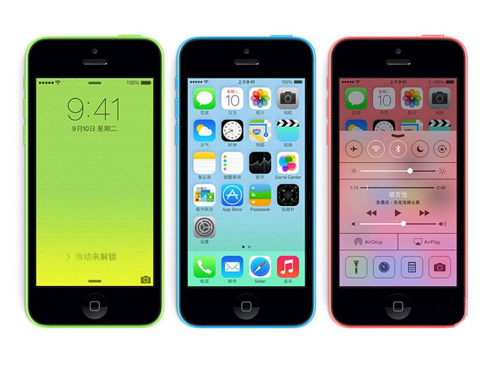 Factory Unlocked Used Refurbished  Mobile Phones  Smart 16gb 32gb For Iphone5c