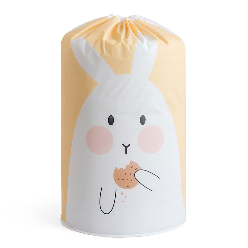 A814-01 Foldable Storage Bag Clothes Blanket Quilt Pillow Closet Sweater Organizer Printed Fashion Travel Packing Cube Portable Folding
