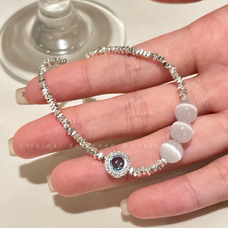 Healing Crystal Bracelet for Women Jewelry Birthday Gifts Round Gemstones Bracelet