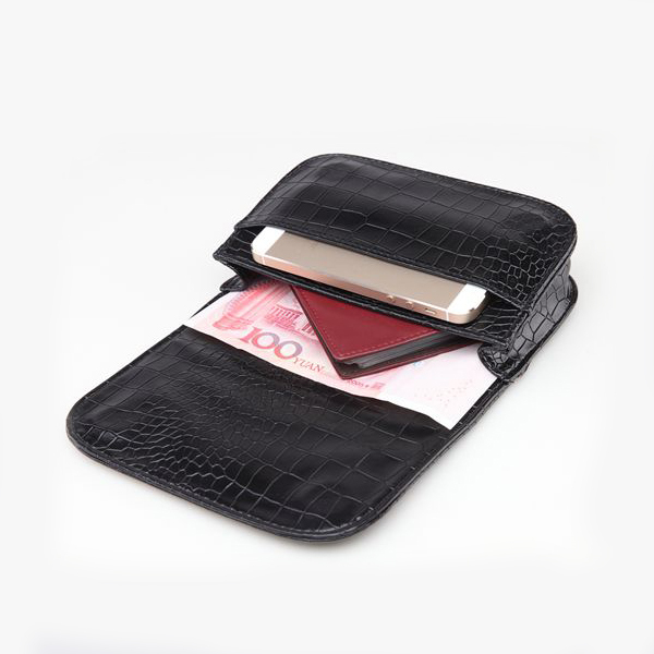 Vintage PU Leather Waist Bag Women Alligator Waist Pack Travel Belt Wallets Fanny Bags Ladies Fit 5.5 inches phones