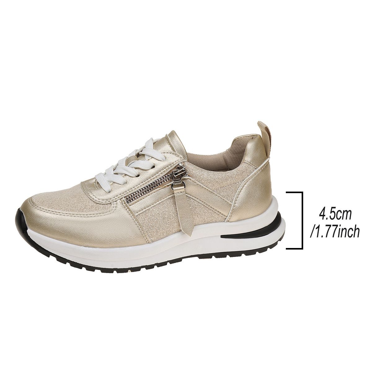 Single shoe women 2024 summer new Europe and the United States cross-border large size flat round head solid color front lace-up women single shoes