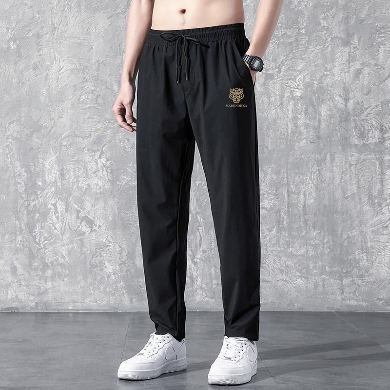 00 Men's Autumn New Loose Straight Leg Pants Thin Casual Sports Pants