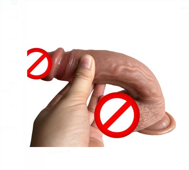 Genetic Super Soft Adult Analog Masturbation Phallus - Large