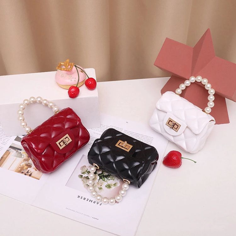 New Ladies Bags 2021 Pearl Handle Handbag French Style Bag for Women Ladies Bag TospinoMall online shopping platform in GhanaTospinoMall Ghana online shopping