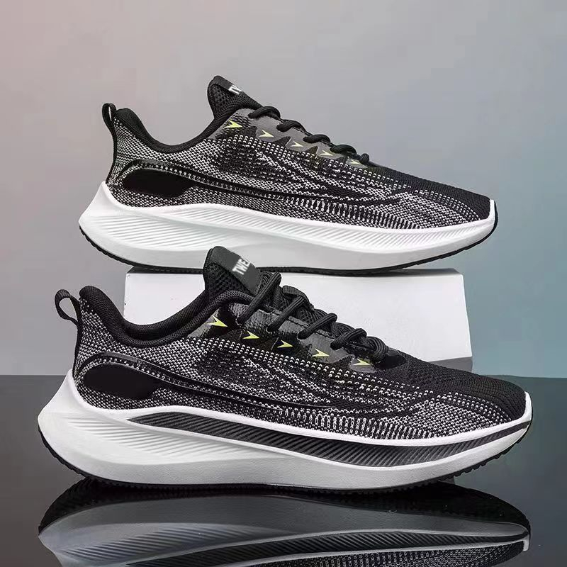 jz00180 Leisure Lightweight Sports Shoes New Running New Neutral Lightweight Breathable Men's Sports Shoes