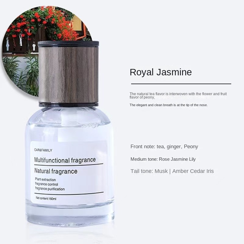 Time aromatherapy car perfume luxury car interior decoration car dedicated men's car fragrance lasting fragrance.jasmine (flower)