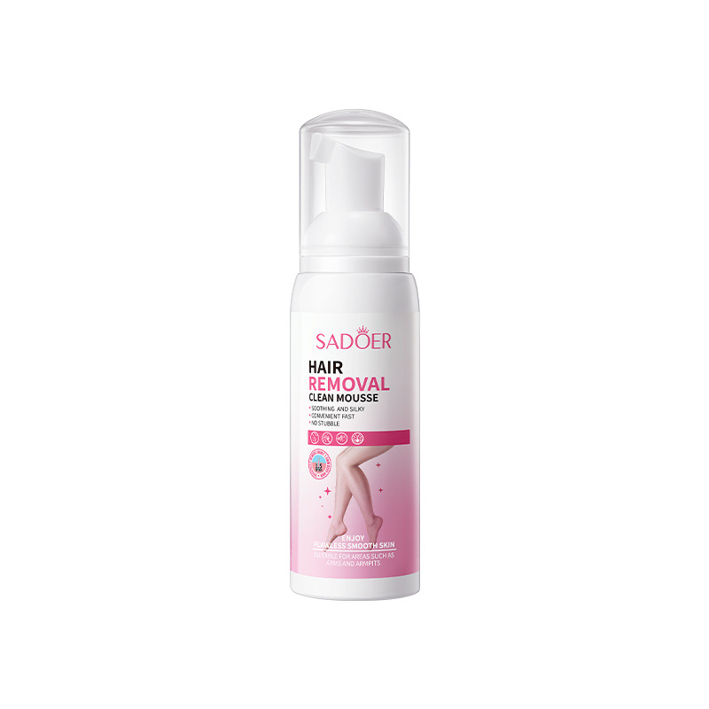 SADOER Soft and silky hair removal mousse Gentle and non-irritating underarm hair removal cream Hair Removal Clean Mousse100ml