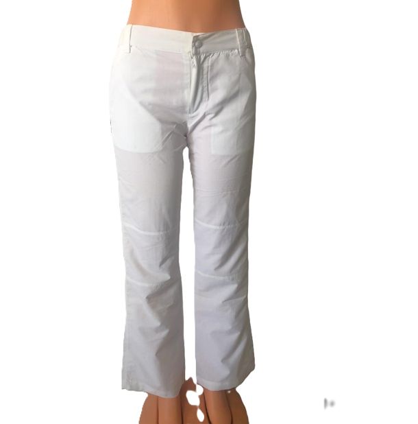 New design straight women's pants - Fashionable casual white pants for women