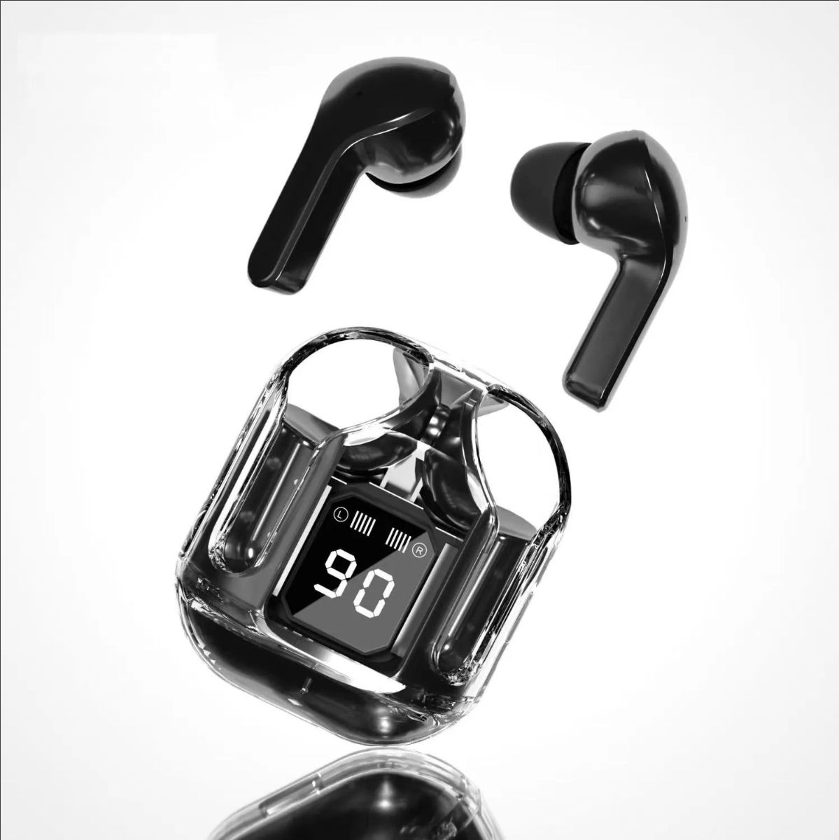 New sports Bluetooth i31 headset with long battery life and transparent generation for Android Apple.black