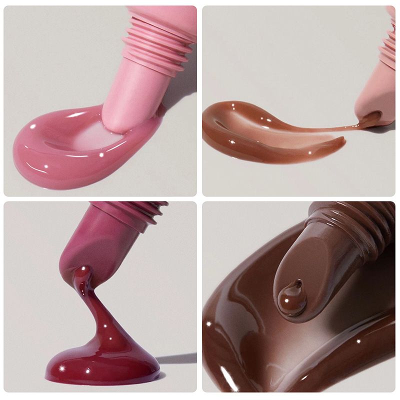 FAFAMO Shuiguang Dudu Lip Mirror Liquid Lip Honey Lip Glaze Rich Lip Oil Moisturizing and Non Staying Cup Glass Lip Oil