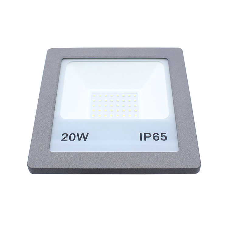 IKIT T6001 IP65 20W Outdoor Flood Light White  color  high lumen energy saving water proof led light