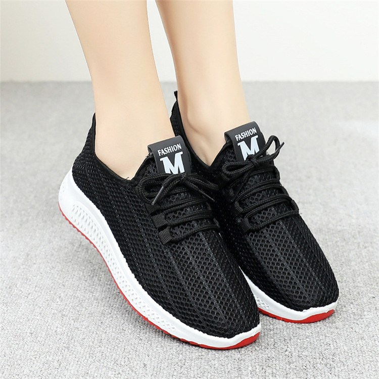 Fashion Women Shoes Breathable Running Athletic Leisure Soft Soles Lady Shoes