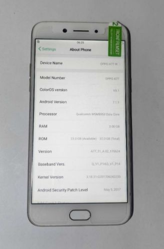 OPPO A77 full network