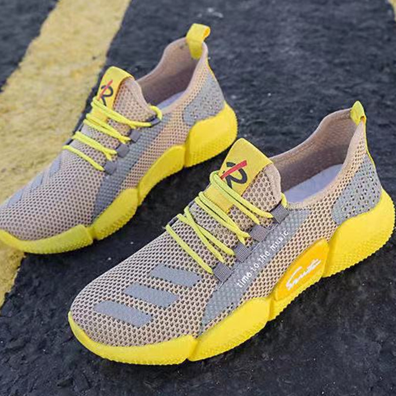 Breathable light student sports shoes, casual and comfortable men's fashion running shoes