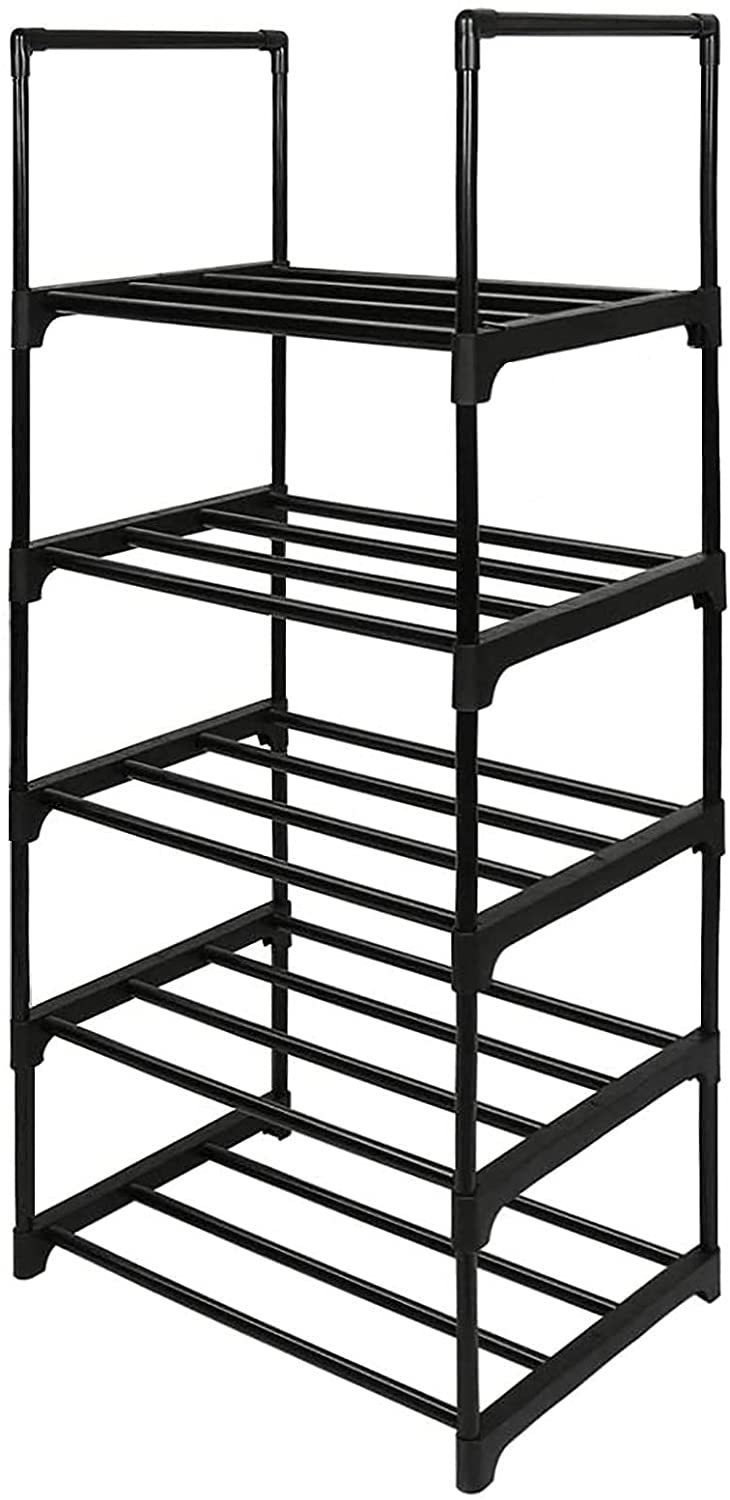 XJ-05 Simple Shoe Rack Stable Frame Shoes Boots Sneakers Shelf Home Save Space Shoe Organizer Stand Holder Living Room Shoe Shelf
