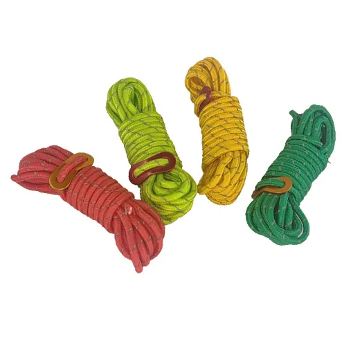 4M Outdoor Reflective Cord Guy Rope Tent Guide Rope Cord Tent Wind