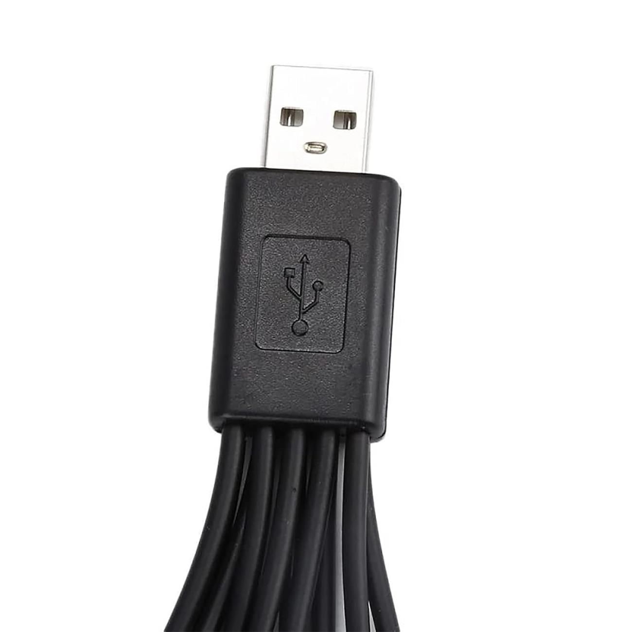 10 in 1 Universal USB Charging Cable, Multiple Universal Charging Cable for Cell Phones Blutooth Earphone Speaker Adapter Cable, 20cm Data Cable