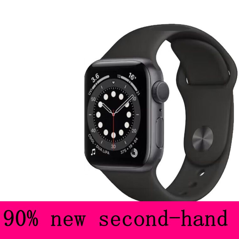 Apple Watch5 series4 Apple Watch Second-hand Smart Watch 4rd Generation S4 40mm/44mm [GPS Version] 90% NewWhite dial size 40mm