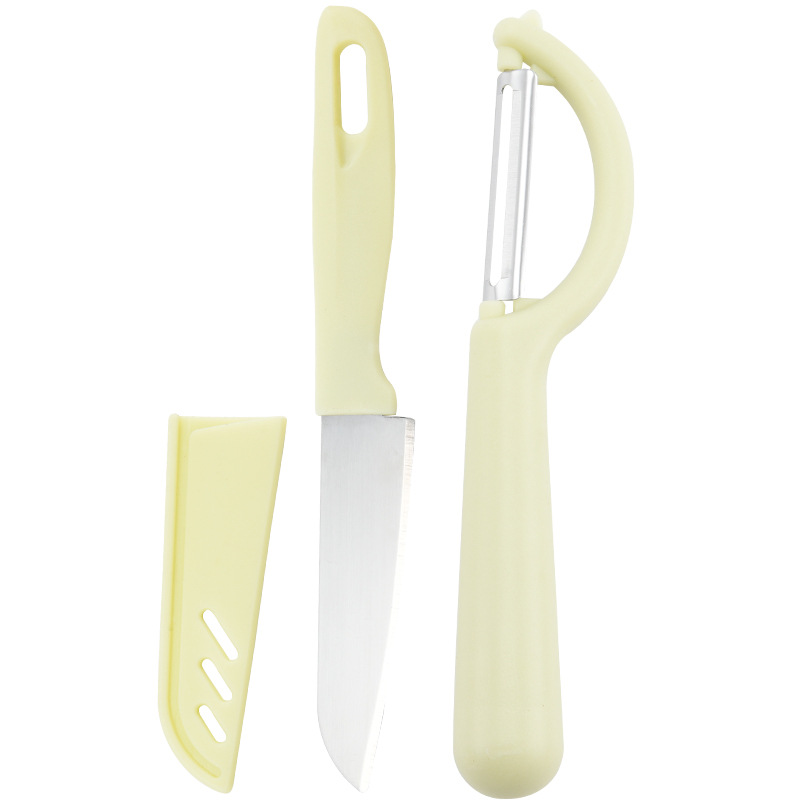 Paring knife kitchen fruit knife melon planer two-piece set cooking