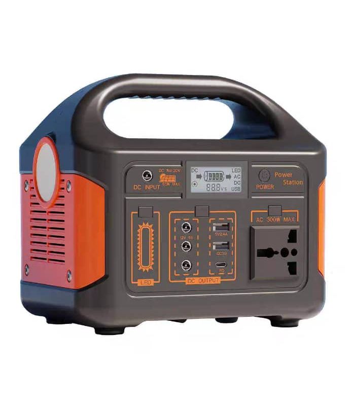300W/500W New Energy Outdoor Power Supply Mobile Solar System AU Plug Emergency Power Outage Portable Solar Power Station with Inverter for Emergency Household (NO SOLAR PANEL)